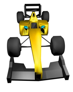 Formül arabasını yakınlaştır