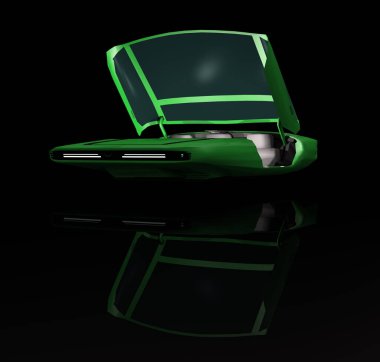 3B yorumlama gelecekteki konsept aracı