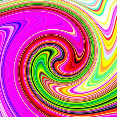 Renkli biçim, sanat arkaplanı