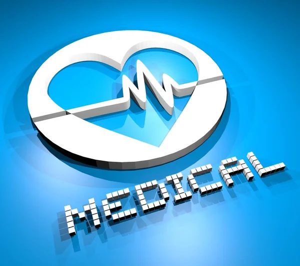 Heart Medical Close — Stock Photo, Image