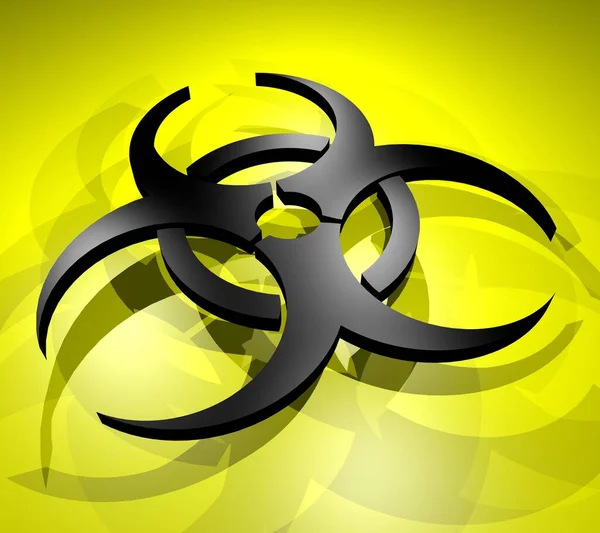 Simbol Virus Gambar — Stok Foto