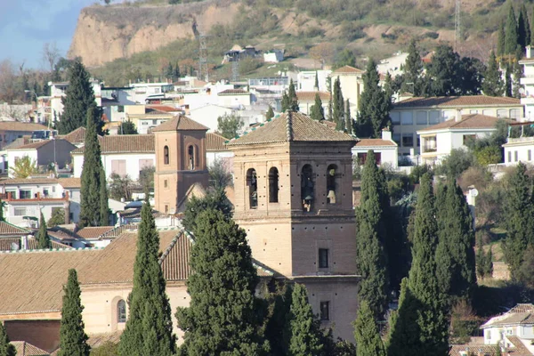 Панорама Старого Города Толедо Испания — стоковое фото