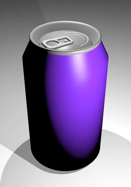 Púrpura Puede Dibujar — Foto de Stock