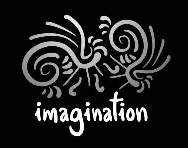 Hayal kartı vektör çizimi