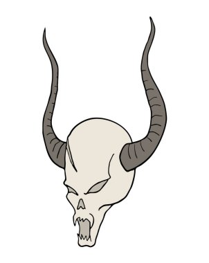 Şeytani şeytan vektör çizimi