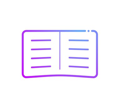 menü düz simge vektör illüstrasyonu