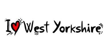Batı Yorkshire şehri aşk mesajı