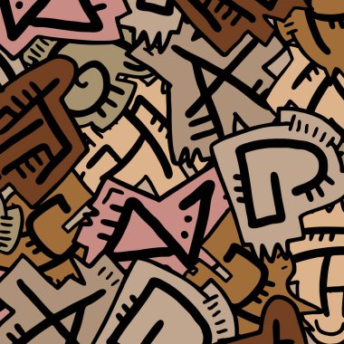 Soyut vektör illüstrasyon arka plan tasarımı