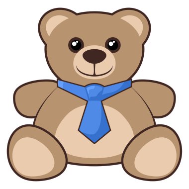 Güzel ayı vektör çizimi