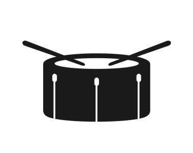 davul simgesi tasarımı vektör çizimi