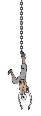 Ölü tuzak vektör çizimi