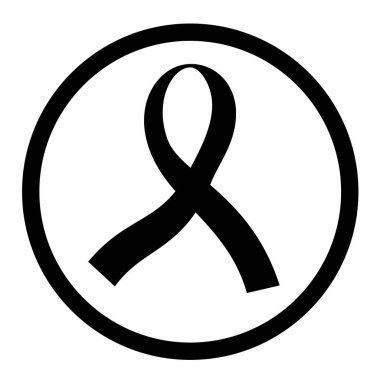 Kanser farkındalığı. Basit resimleme