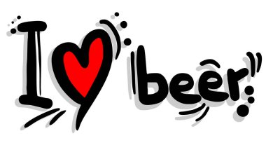 Bira harflerinin vektör illüstrasyonu