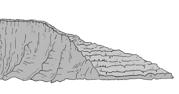 Gambar Vektor Tangga Rock - Stok Vektor