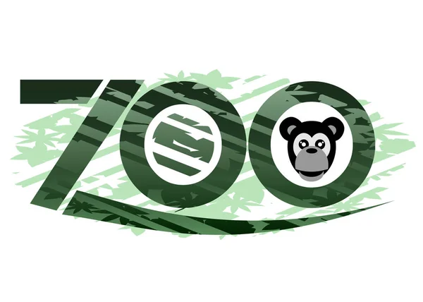 Icono Del Zoológico Vector Ilustración — Vector de stock