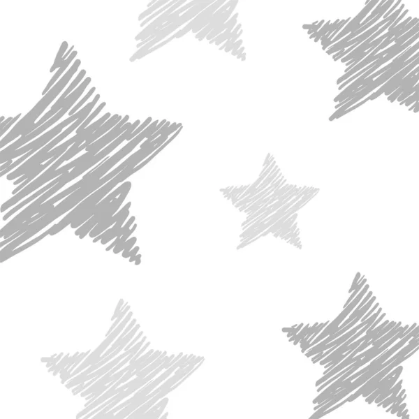 Fina Stjärnor Bakgrund Vektor Illustration — Stock vektor
