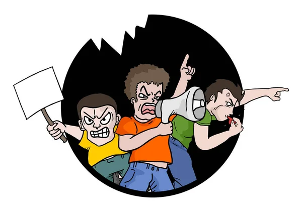 Protest Symbol Vector Illustration — Stock Vector