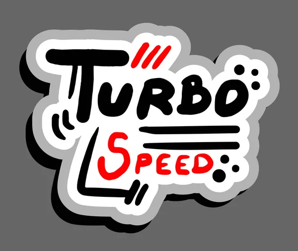Ilustracja Wektora Turbo Ikony — Wektor stockowy