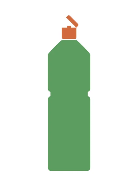 Detergente Icono Botella Líquida — Vector de stock