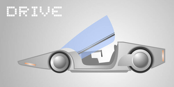 Future drive vector illustration