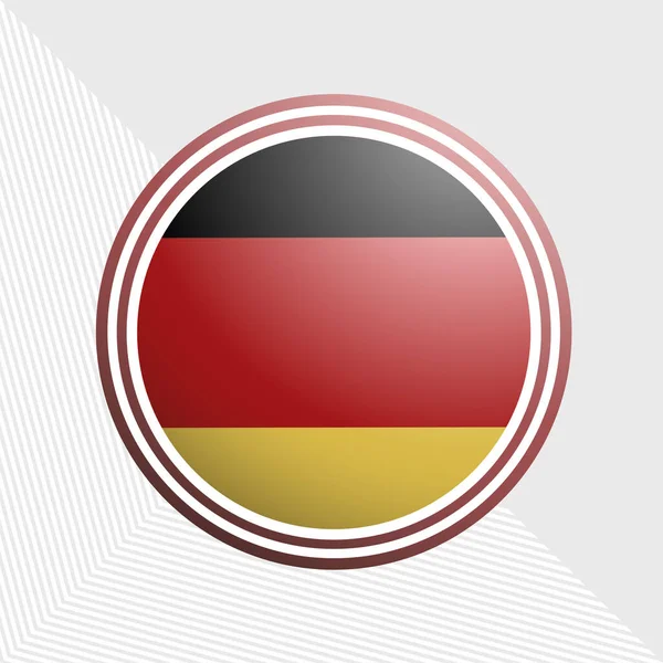 Vektorillustration Eines Hintergrundes Für Das Land Deutschland Deutsches Medaillendesign — Stockvektor