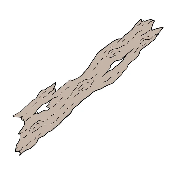 古老的木材矢量图解 — 图库矢量图片