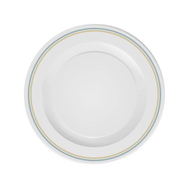 seramik tabak vektör çizimi 