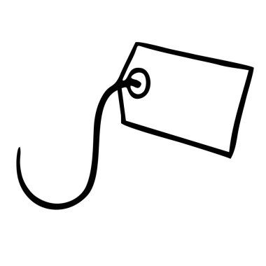 Fiyat kartı tasarımı vektör çizimi