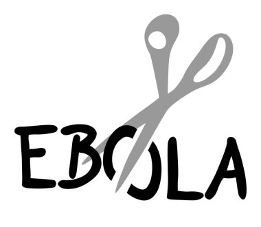 ebola vektör resimlemesini kes