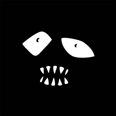 çizgi film canavar vektör çizimi