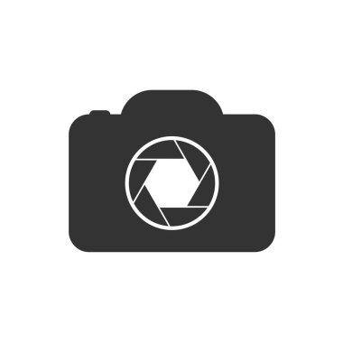 Deklanşör kamerası vektör illüstrasyonu