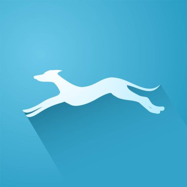 karikatür köpek vektör çizimi