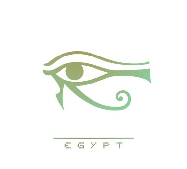 Mısır göz vektör illüstrasyonu