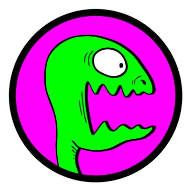 Lizard icon vector illustration