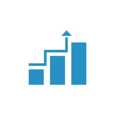 iş grafik sembolü vektör illüstrasyonu 