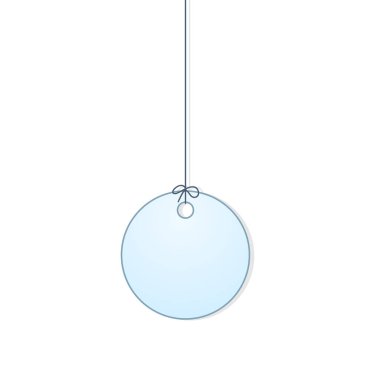 oval kart vektör çizimi veriliyor