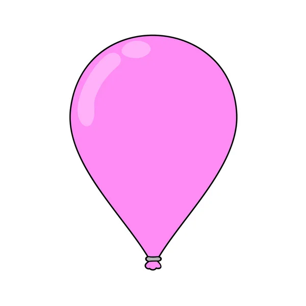 Illustration Vectorielle Ballon Volant — Image vectorielle