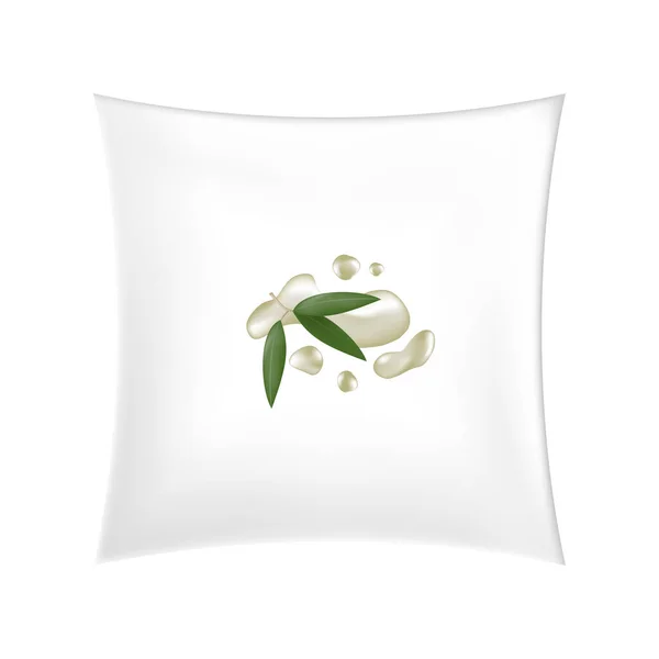 Virgin Olive Oil Ceramic Plate — 图库矢量图片