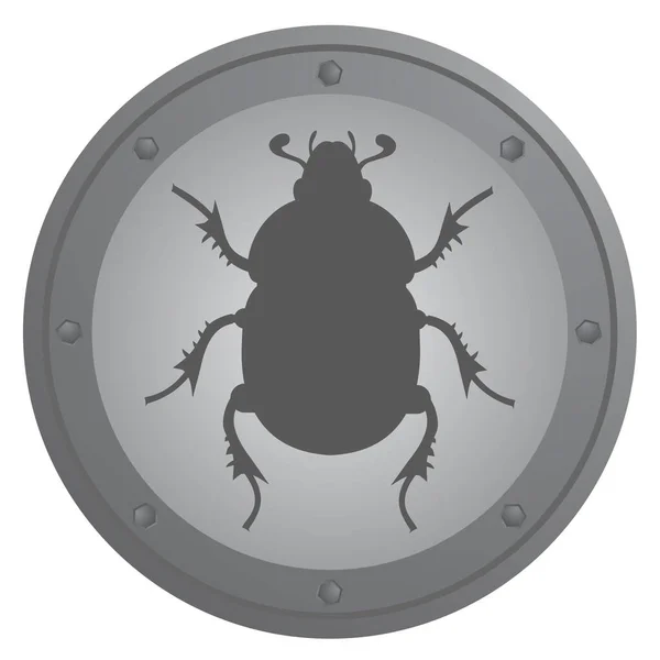 Illustration Eines Bugs — Stockvektor