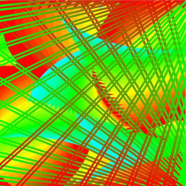 Абстрактная Красочная Векторная Иллюстрация — стоковый вектор