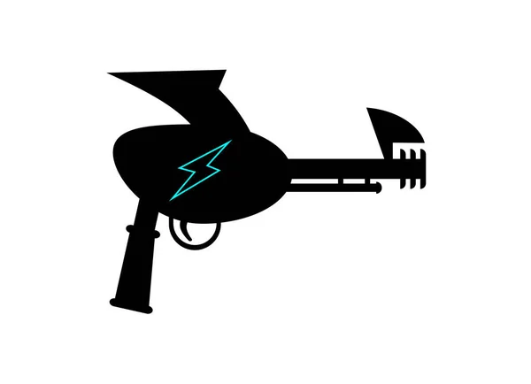 Ilustração Elétrica Vetor Arma —  Vetores de Stock