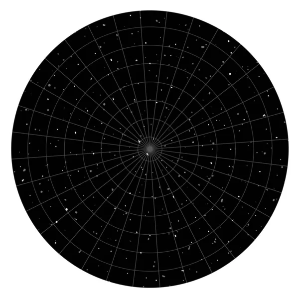 円の宇宙ベクトル図 — ストックベクタ