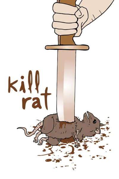 Εικόνα Διανύσματος Rata Kill — Διανυσματικό Αρχείο