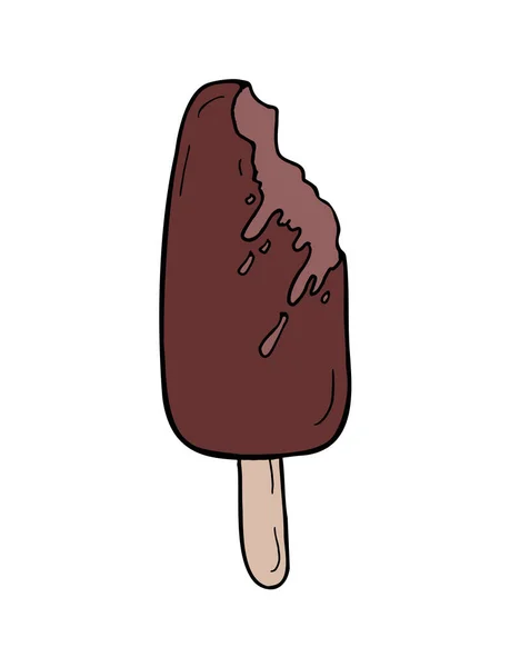 Smaczne Lody Ilustracja — Wektor stockowy