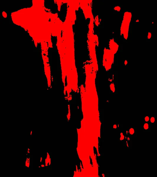 Abstrait Noir Encre Rouge Éclaboussure Texture Fond — Image vectorielle