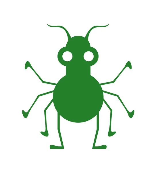 Hayali Böcek Vektör Illüstrasyonu — Stok Vektör