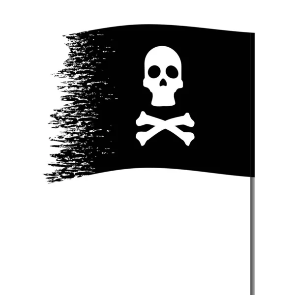 Vectorillustratie Van Het Piratenbord — Stockvector