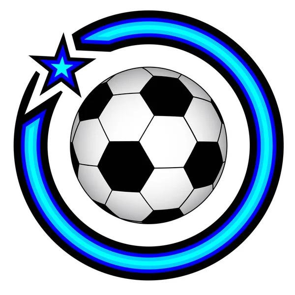 Футбольный Мяч Мячами Футболом — стоковый вектор