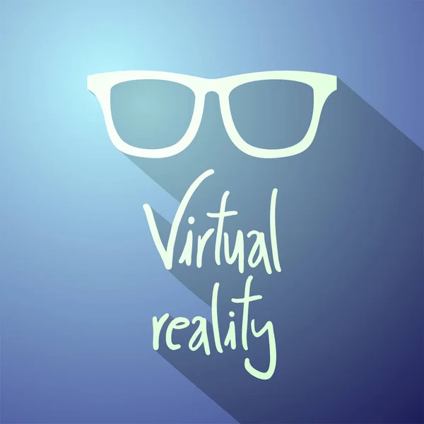 Bonito Símbolo Realidad Virtual — Archivo Imágenes Vectoriales