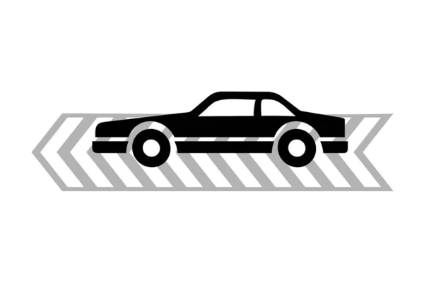 Auto Pictogram Illustratie — Stockvector